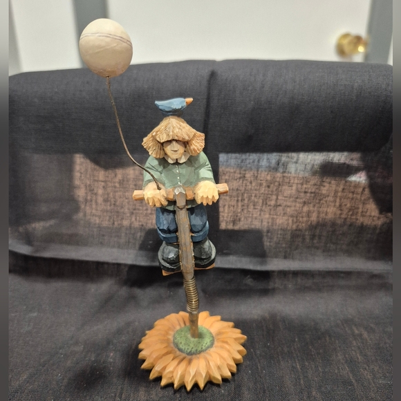 Williraye Studio Boy On Pogo Stick With Balloon - Picture 1 of 8